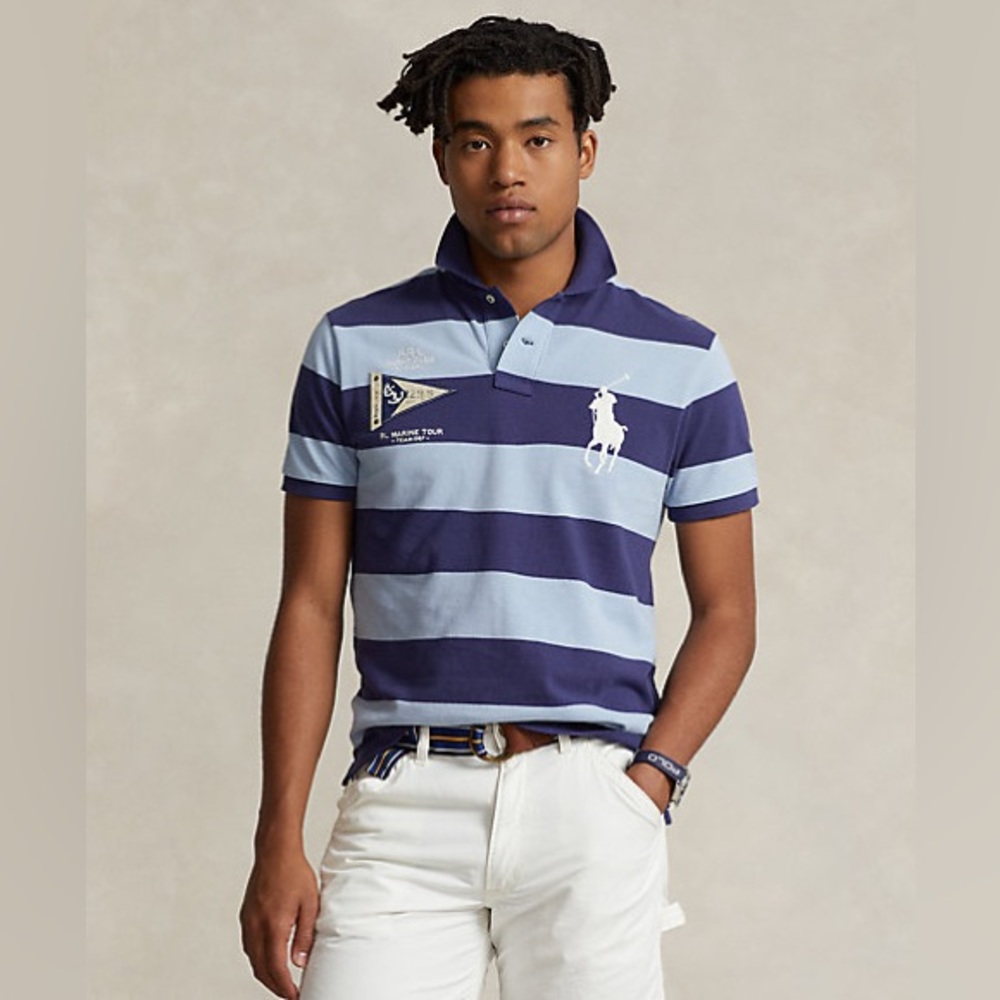 NWT Polo Ralph Lauren Big Pony Mesh Polo Shirt
